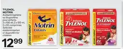 Brunet TYLENOL, MOTRIN Acétaminophène ou ibuprofène pour enfants offer