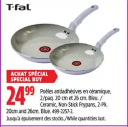 Canadian Tire T-fal Ceramic, Non-Stick Frypans offer