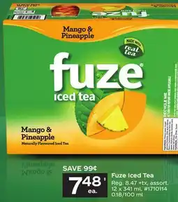 Giant Tiger Fuze Iced Tea offer