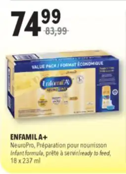Familiprix ENFAMIL A+ Infant formula, ready to feed, 18x 237ml offer