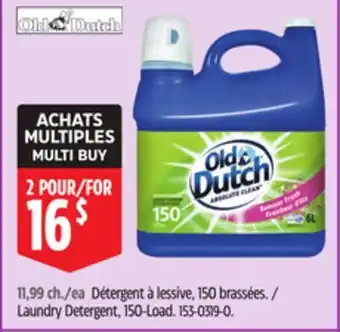 Canadian Tire Old Dutch Laundry Detergent, 150-Load offer