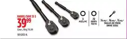 Canadian Tire Stanley Black Chrome Socket Sets offer