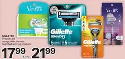 Brunet GILLETTE Produits de rasage sélectionnés offer