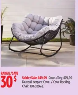 Canadian Tire Cove Rocking Chair offer