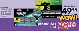 Brunet GILLETTE Lames de rasoir sélectionnées offer