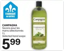 Brunet CAMPAGNA Savons les mains pour sélectionnés offer
