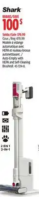 Canadian Tire Auto-Empty with HEPA and Self-Cleaning Brushroll offer