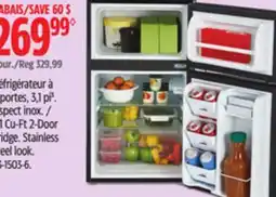 Canadian Tire Vida by Paderno 3.1 Cu-Ft 2-Door Fridge offer