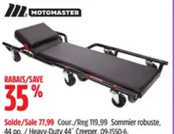Canadian Tire MotoMaster Heavy-Duty 44˝ Creeper offer