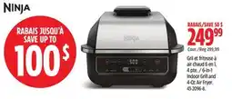 Canadian Tire Ninja 6-in-1 Indoor Grill and 4-Qt Air Fryer offer