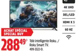 Canadian Tire Roku Smart TV offer