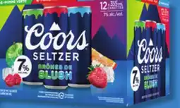 IGA COORS SELTZER ALCOHOLIC MALT BEVERAGE offer