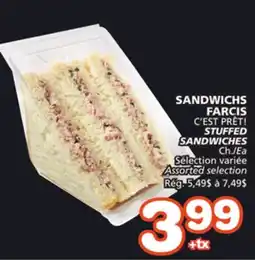 Marches Tradition C'EST PRÊT! STUFFED SANDWICHES offer