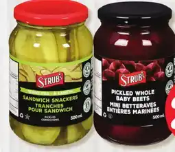 Marches Tradition STRUB'S PICKLES offer