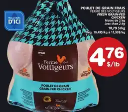 Marches Tradition FERME DES VOLTIGEURS FRESH GRAIN-FED CHICKEN offer