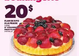 Provigo FLAN DE 9 PO À LA FRAISE, 1,19 KG |9 STRAWBERRY FRUIT FLAN offer