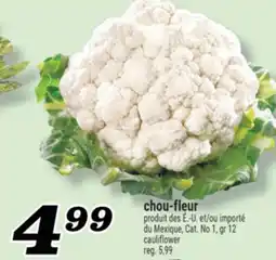 Marché Richelieu CHOU-FLEUR | CAULIFLOWER offer