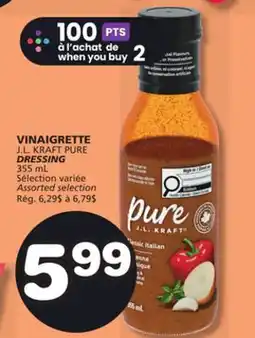 Marches Tradition J.L.KRAFT PURE DRESSING offer