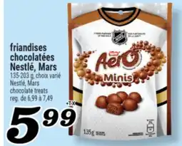Marché Richelieu FRIANDISES CHOCOLATÉES NESTLÉ, MARS | NESTLÉ, MARS CHOCOLATE TREATS offer