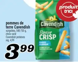 Marché Richelieu POMMES DE TERRE CAVENDISH | CAVENDISH POTATOES offer