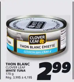 IGA CLOVER LEAF WHITE TUNA offer