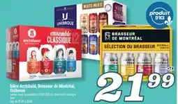 Marché Richelieu BIÈRE ARCHIBALD, BRASSEUR DE MONTRÉAL, UNIBROUE | BEER offer