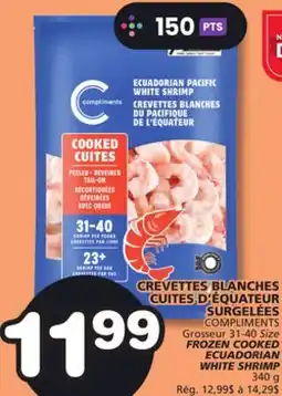 Marches Tradition COMPLIMENTS FROZEN COOKED ECUADORIAN WHITE SHRIMP offer