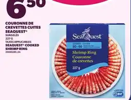 Provigo COURONNE DE CREVETTES CUITES SEAQUEST , 227 G | SEAQUEST COOKED SHRIMP RING offer