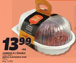 IGA C'EST PRÊT! MAPLE FLAVOURED HAM offer