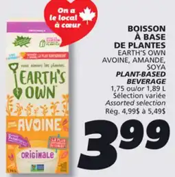 IGA Earth's Own Avoine Beverage offer