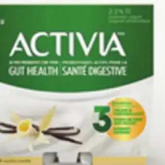 IGA ACTIVIA (8 x 93 mL) PROBIOTIC YOGURT OR DRINKABLE YOGURT offer