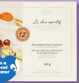 IGA CASSANDRA LOIGNON FROZEN APPETIZERS PLATTER offer