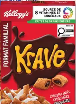 IGA KELLOGG'S CEREAL OR MEAL REPLACEMENT offer