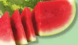 IGA SLICED WATERMELON offer
