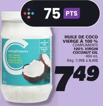 IGA COMPLIMENTS 100% VIRGIN COCONUT OIL offer