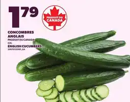 Provigo CONCOMBRES ANGLAIS, CH. | ENGLISH CUCUMBERS offer