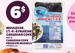 Provigo MOULES DE L'Î.-P.-É FRAÎCHES CANADIAN COVE, 907 G | CANADIAN COVE FRESH PEI MUSSELS offer