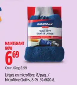 Canadian Tire SIMONIZ Microfibre Cloths, 8-Pk offer