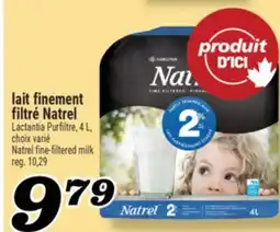 Marché Richelieu LAIT FINEMENT FILTRÉ NATREL | NATREL FINE-FILTERED MILK offer