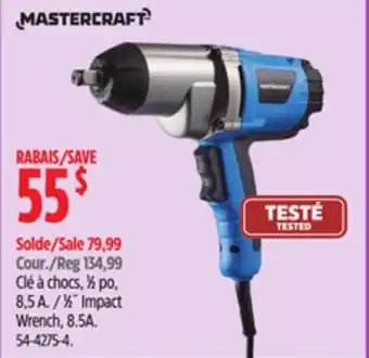 Canadian Tire Mastercraft 1⁄2˝ Impact Wrench offer