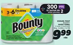 IGA BOUNTY PAPER TOWEL offer