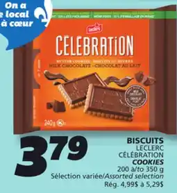 IGA LECLERC CÉLÉBRATION COOKIES offer