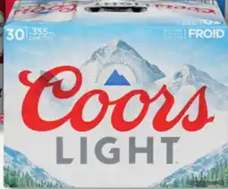 IGA COORS LIGHT BEER offer