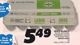 IGA MARITIME PRIDE WHITE EGGS offer