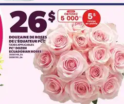 Provigo DOUZAINE DE ROSES DE L'ÉQUATEUR PC | PC DOZEN ECUADORIAN ROSES offer