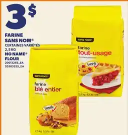 Provigo FARINE SANS NOM , 2,5 KG | NO NAME FLOUR offer