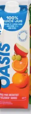 IGA OASIS NECTAR DE FRUITS offer