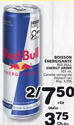 Marches Tradition RED BULL ENERGY DRINK offer