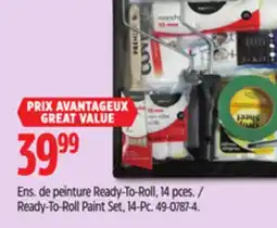 Canadian Tire Ready-To-Roll Paint Set, 14-Pc offer
