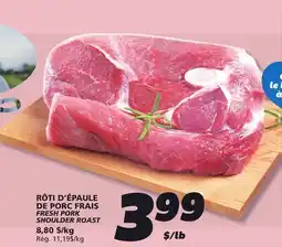 IGA FRESH PORK SHOULDER ROAST offer